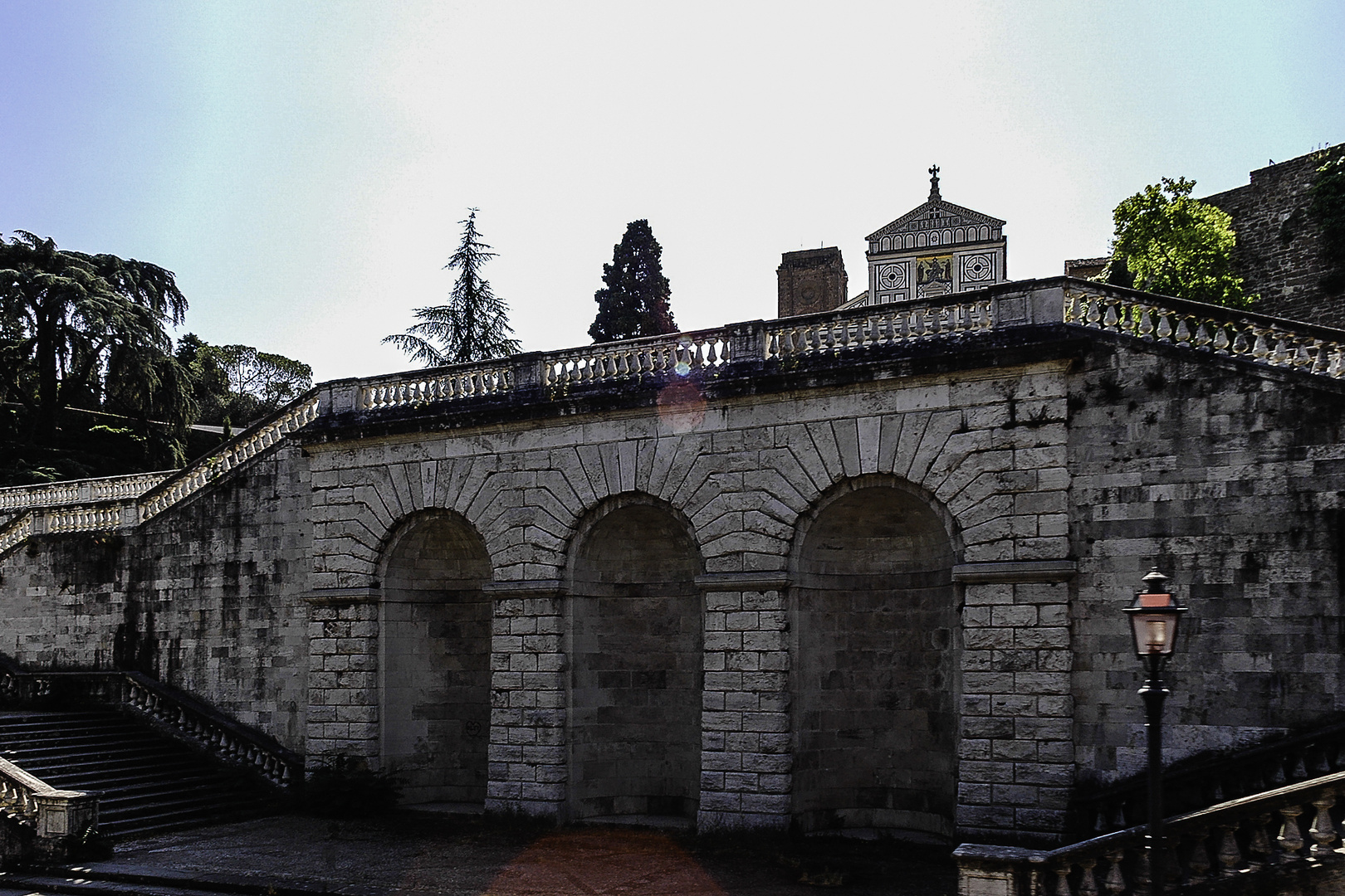 Terrasse bei San Miniato al Monte