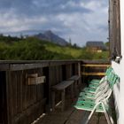 Terrasse der Sonnschienhütte