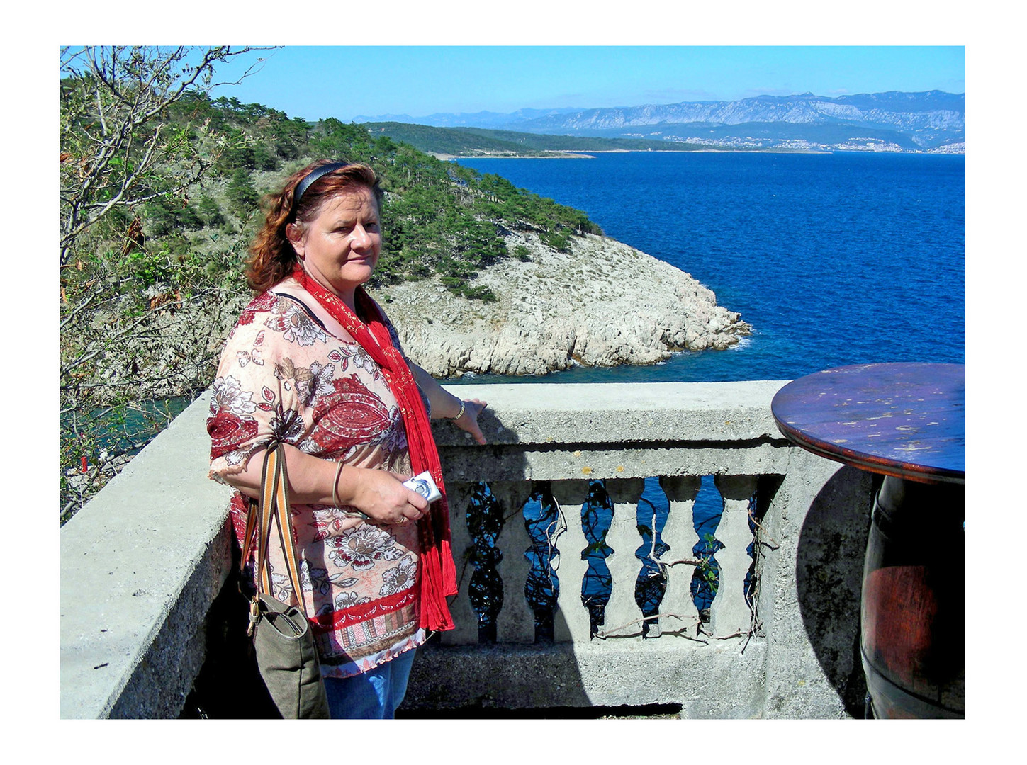 Terrasse der Taverne