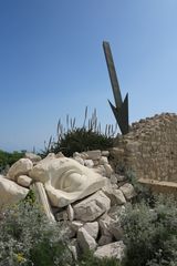 Terrasse des Picassomuseums in Antibes