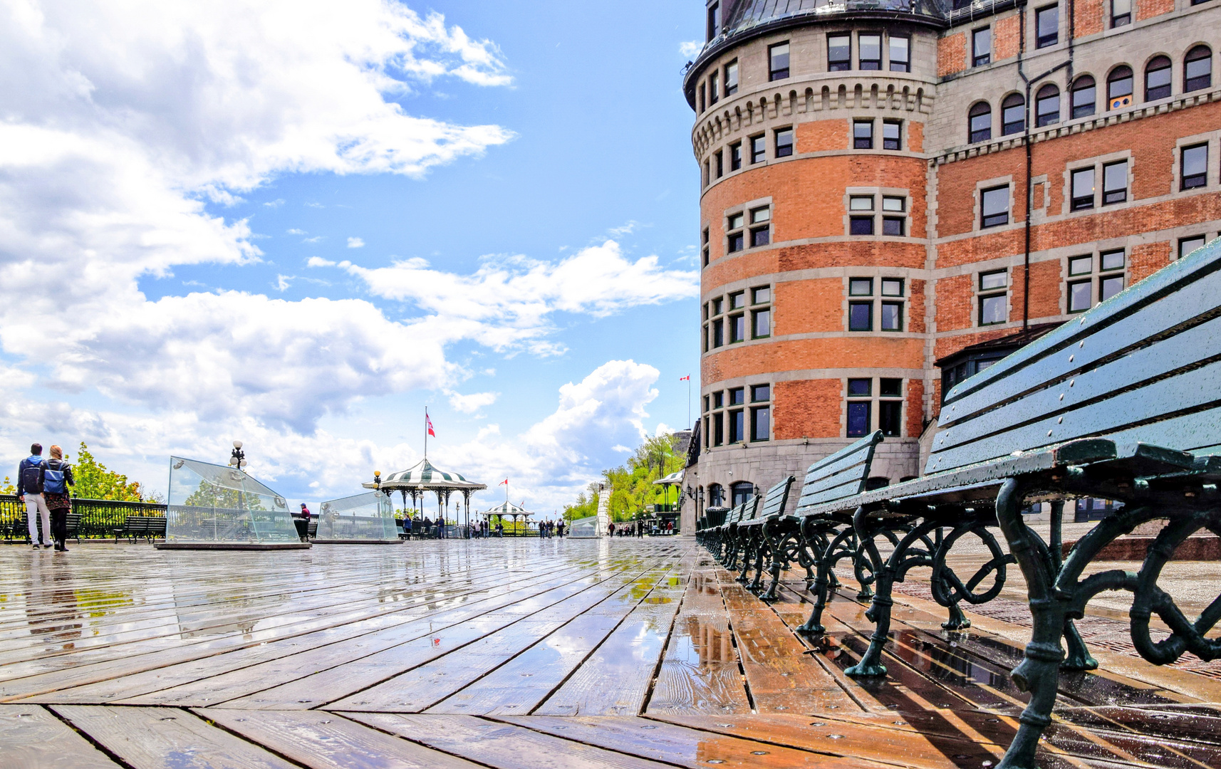Terrasse Dufferin Foto & Bild city, street, world Bilder auf