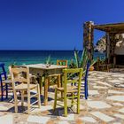 Terrasse in Mochlos