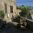 Terrasse in Volterra