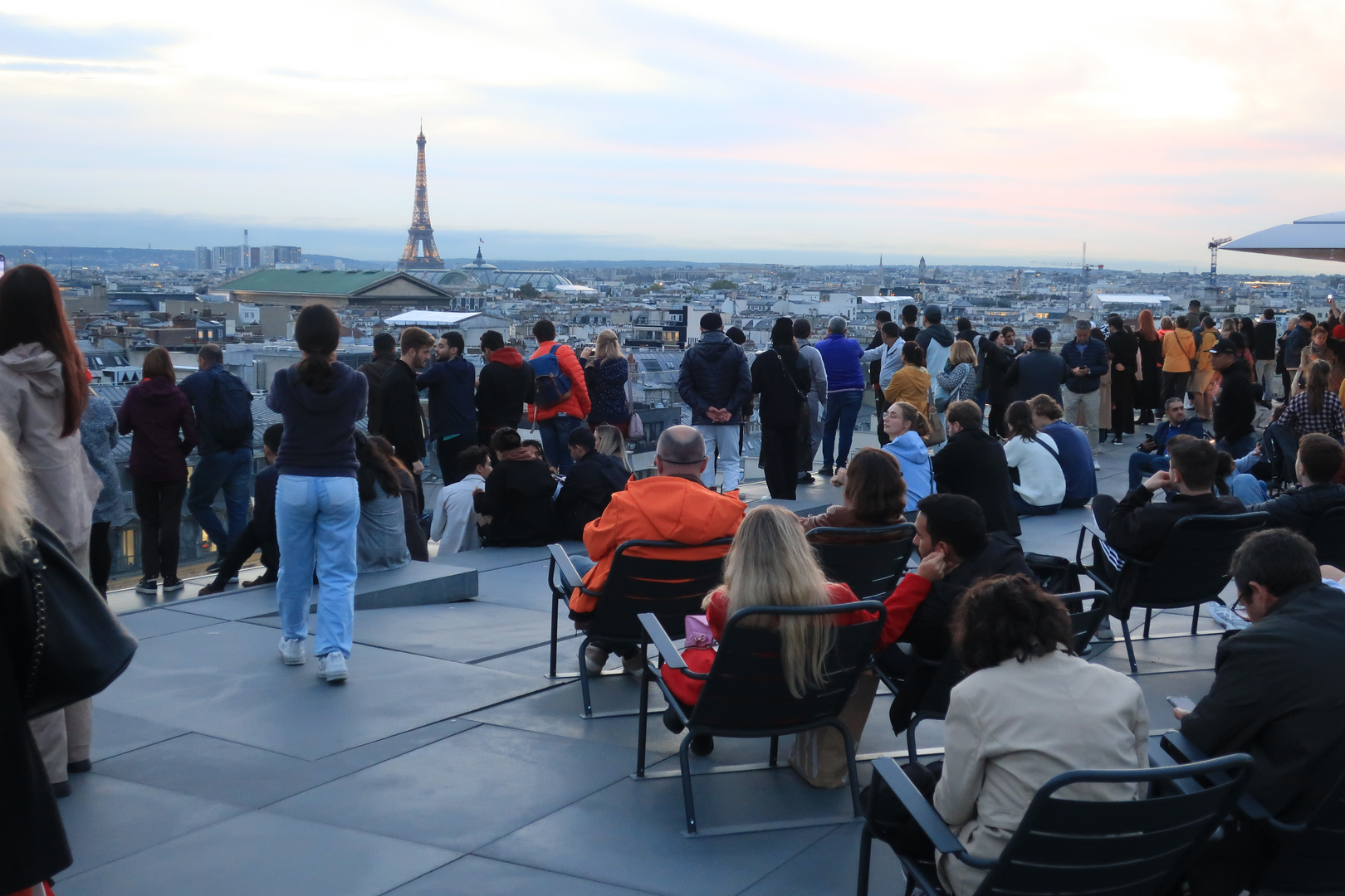 Terrasse Lafayette Kaufhaus