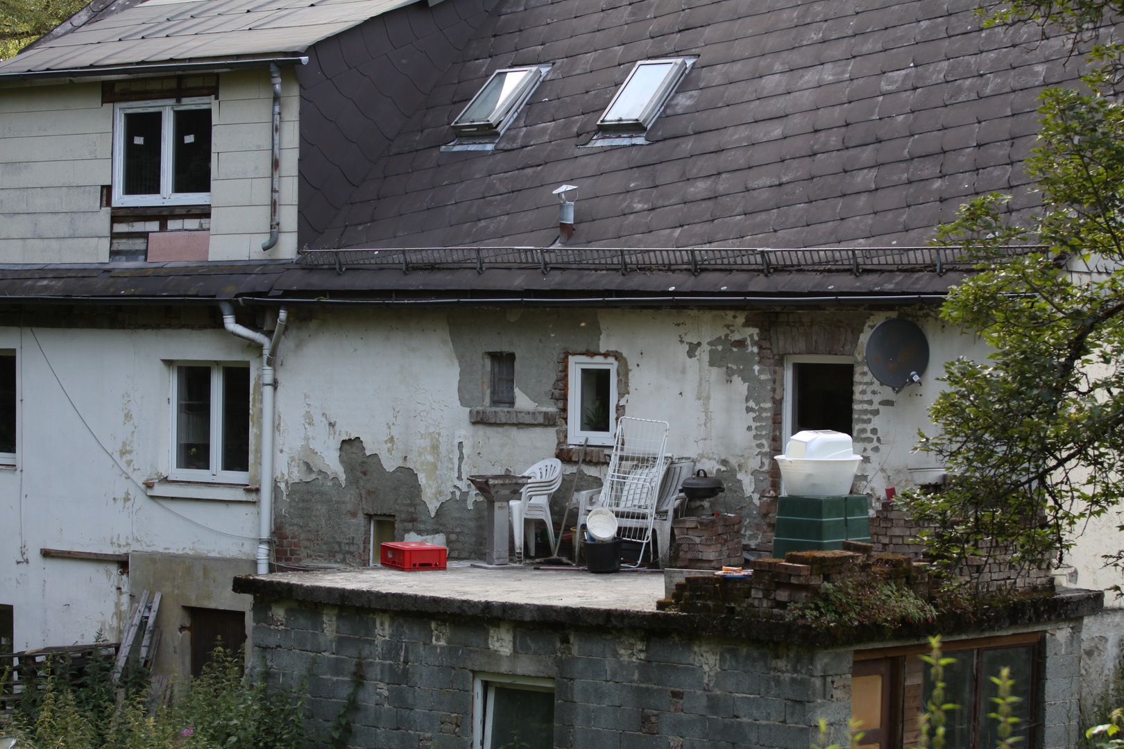 Terrasse mit Grillplatz