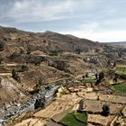 Terrassenanlage, schon von den Incas angelegt