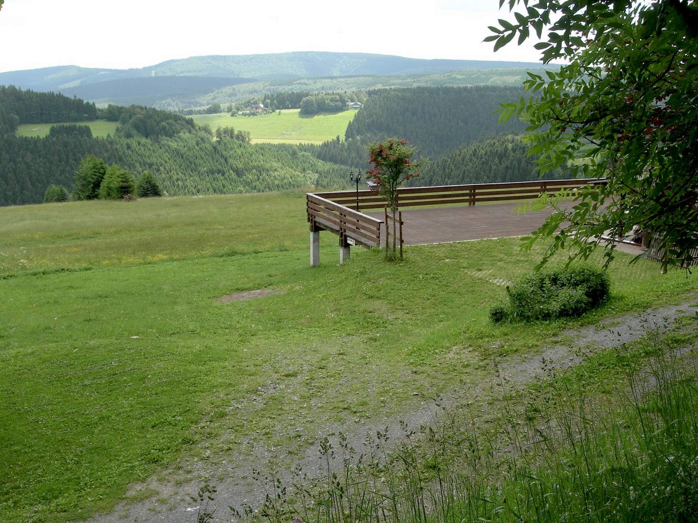 Terrassenblick