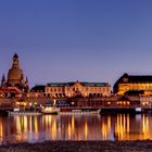 Terrassenufer Dresden am Abend .....