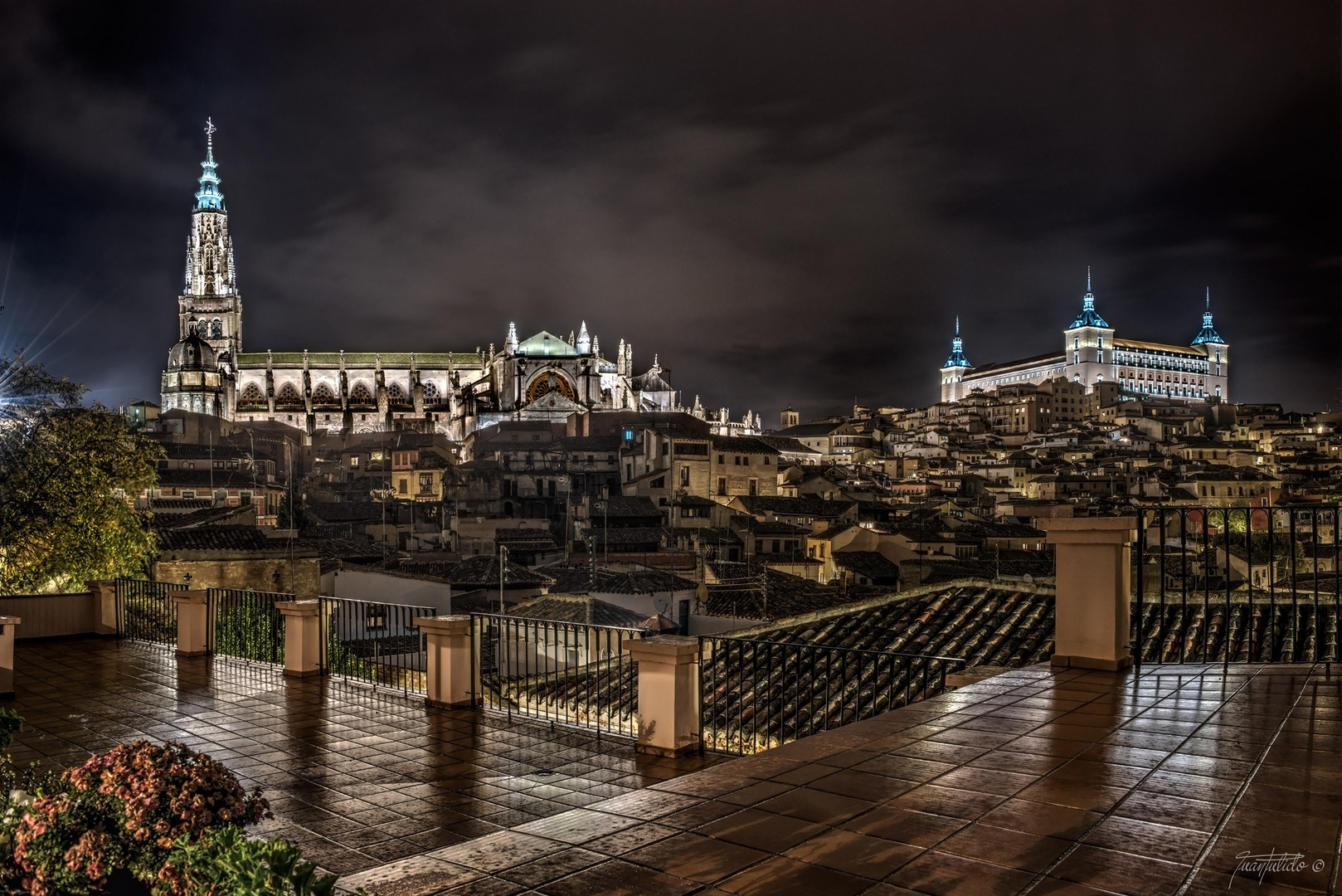 Terraza con vistas