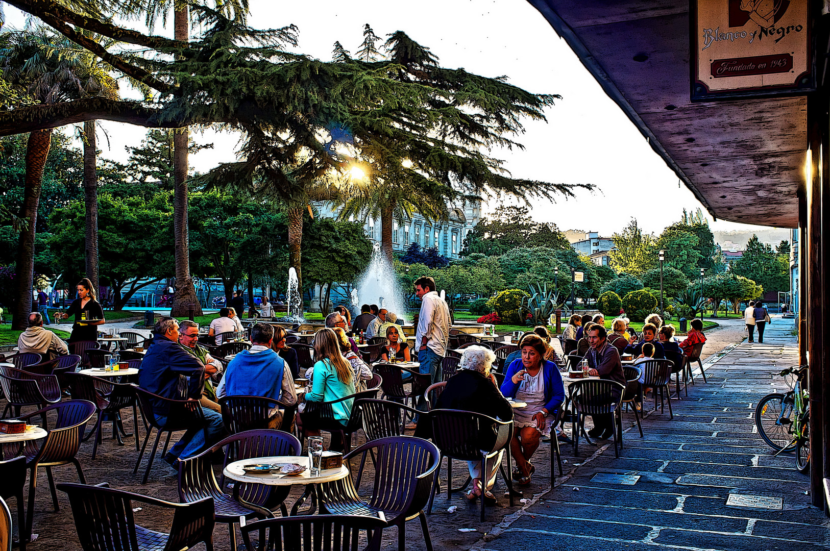 TERRAZA EN CONTRALUZ