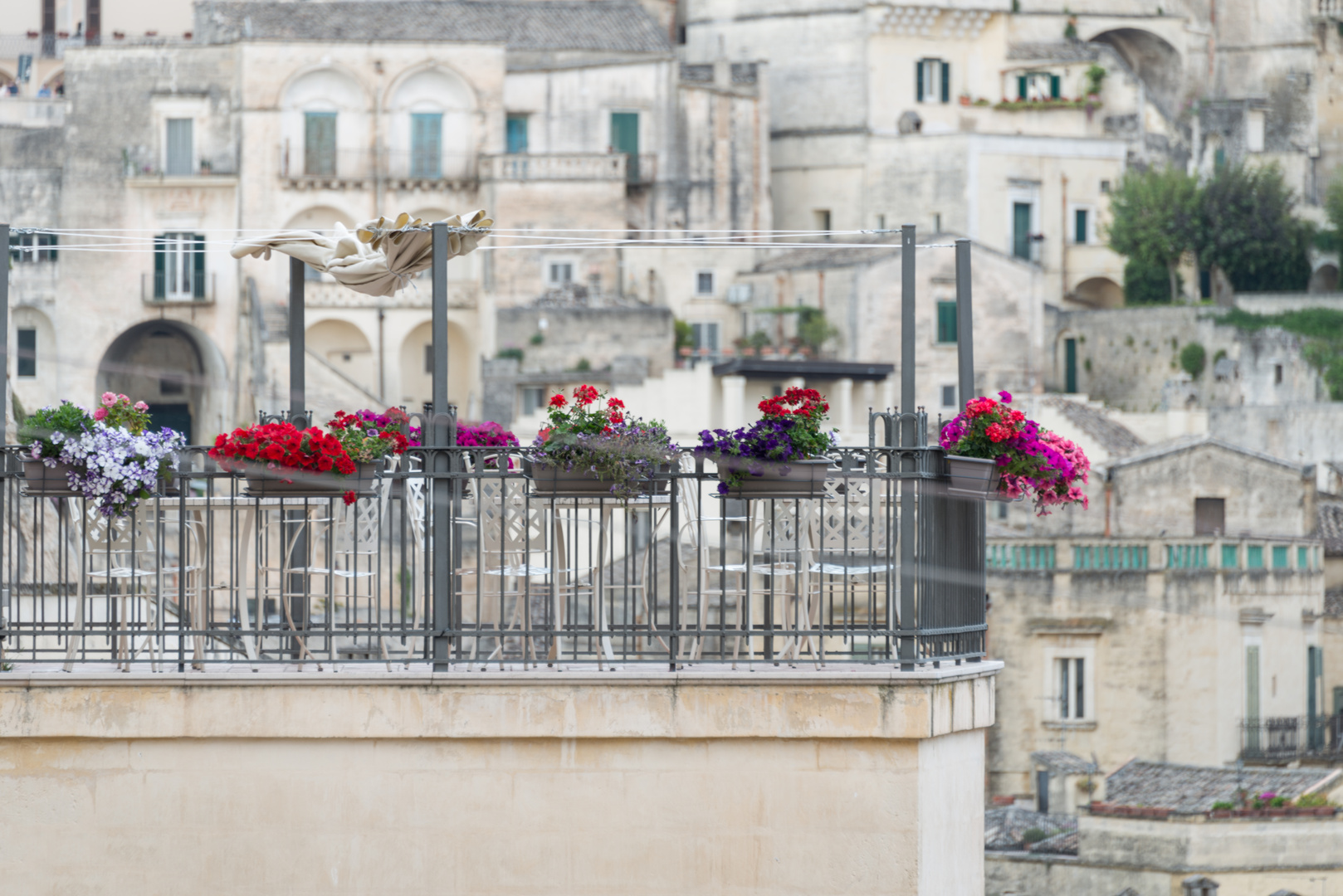 Terrazzino con vista