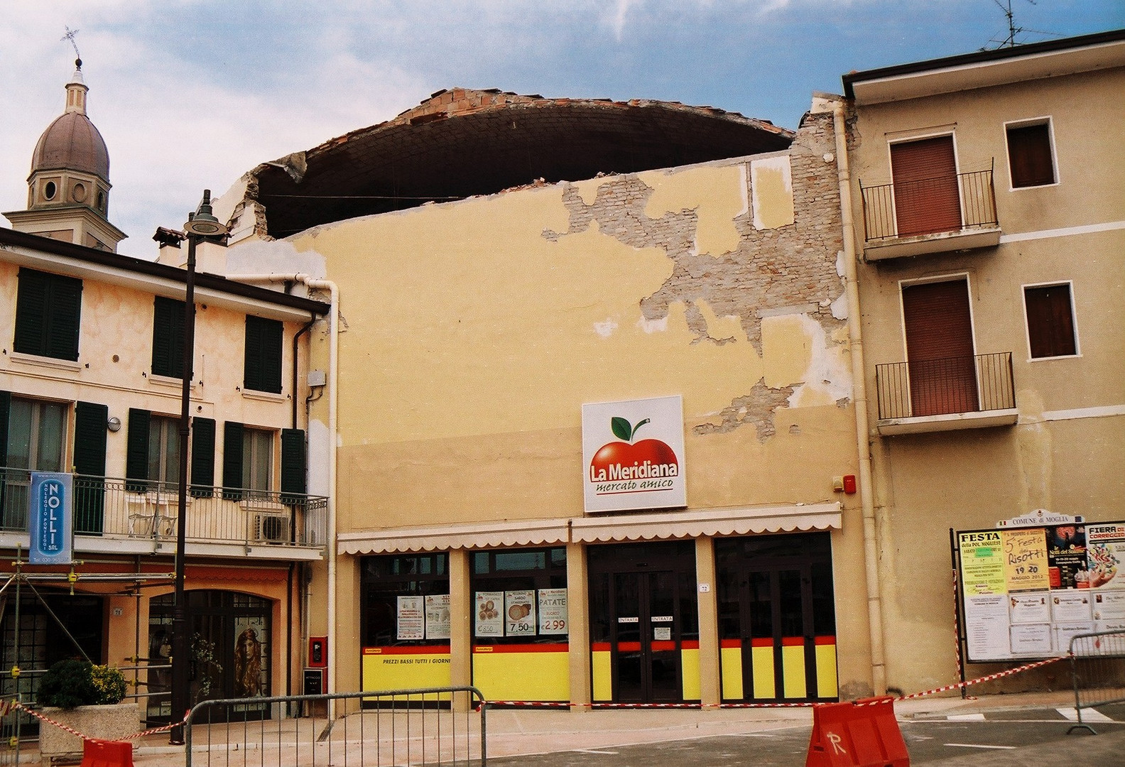 Terremoto, ex Supermercato