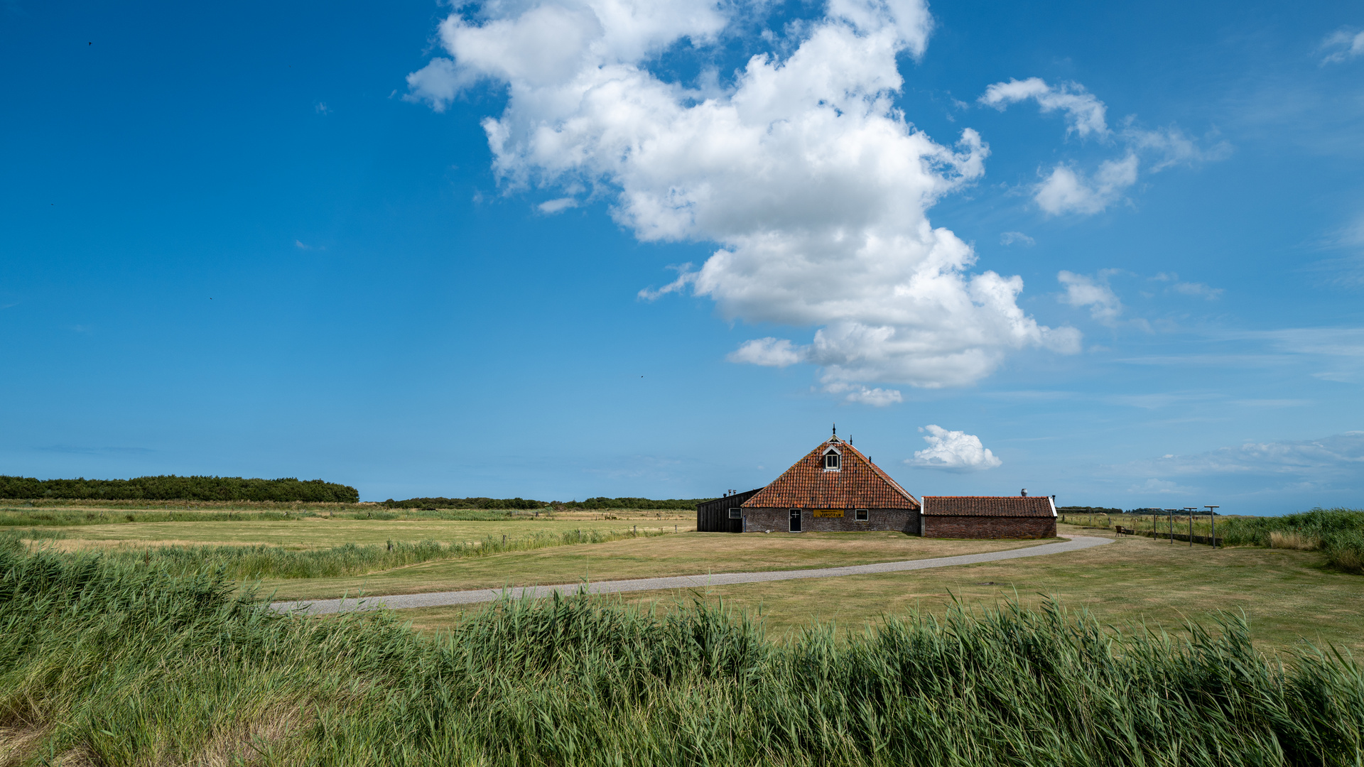 Terschelling, das letzte Haus am Ende der Inselwelt.