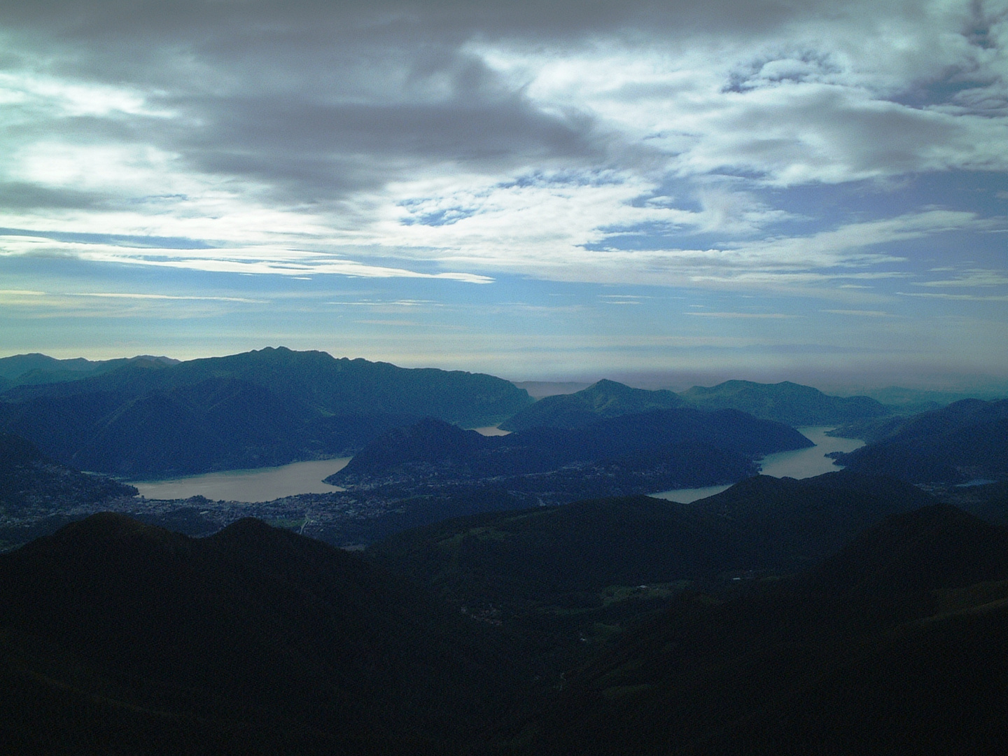 Tessin, Lago di Lugano.