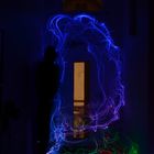 test des neuen lightpainter / man in black