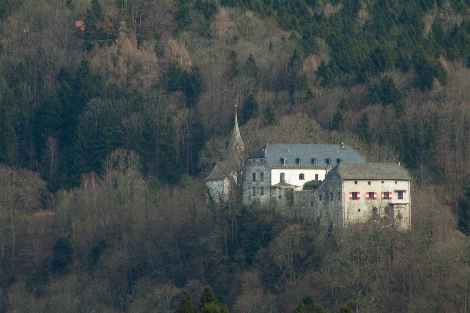 Testaufnahme mit 400mm Beroflex vom Flohmarkt