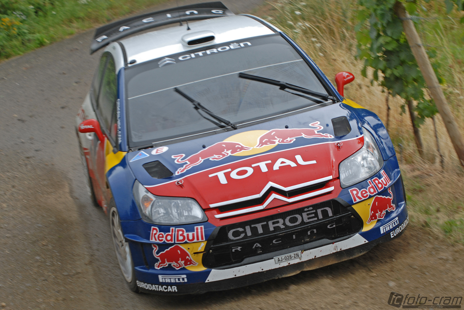 Testfahrten des 6-fachen Weltmeisters Sebastien Loeb am 11.08.2010