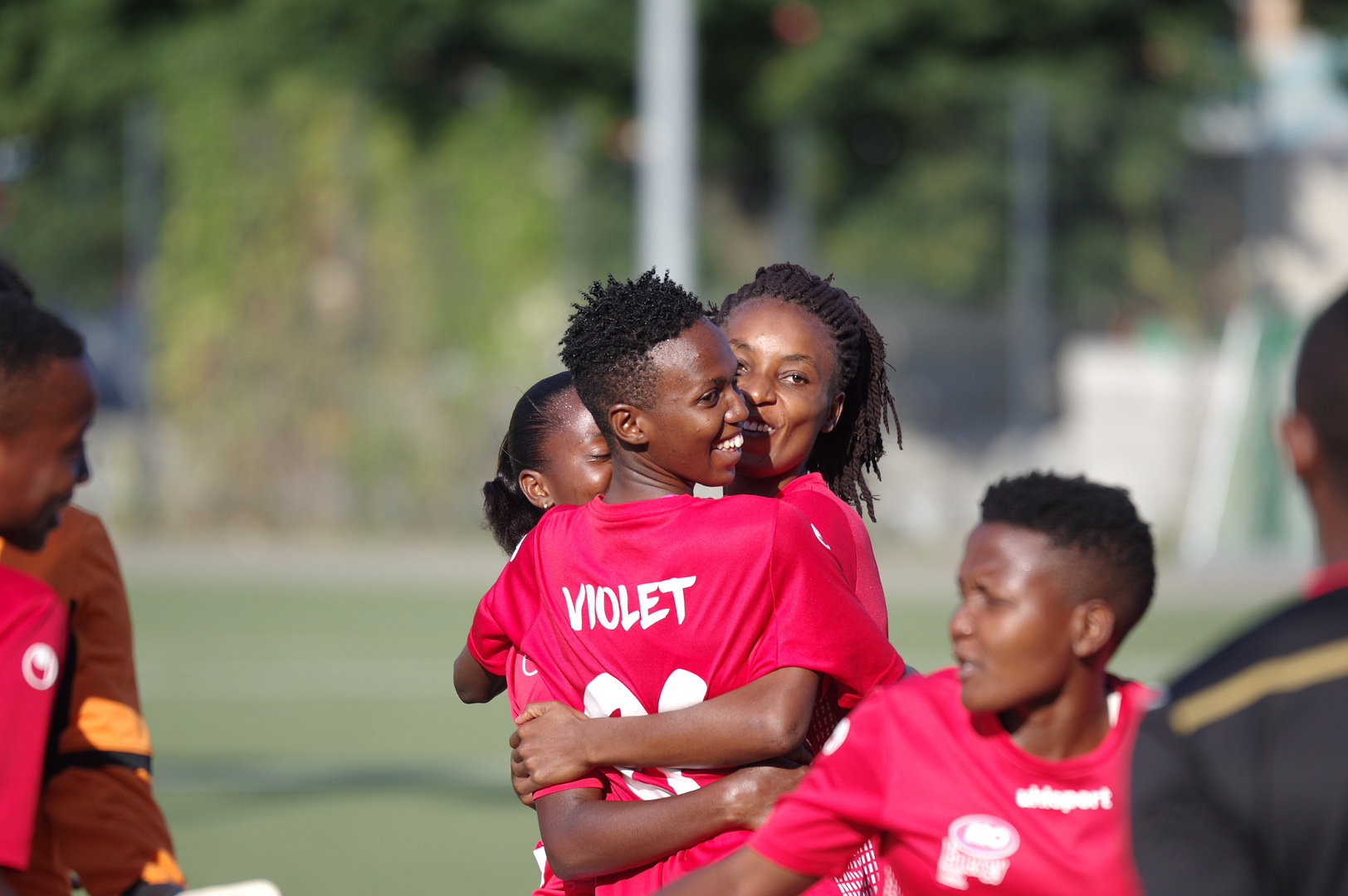 Testspiel gegen die Simba Queens 1