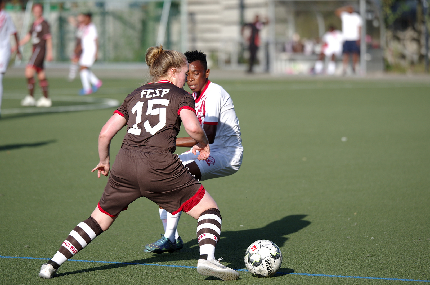 Testspiel gegen die Simba Queens 5