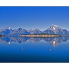 Teton Mountain Range - Jackson Lake