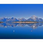 Teton Mountain Range - Jackson Lake