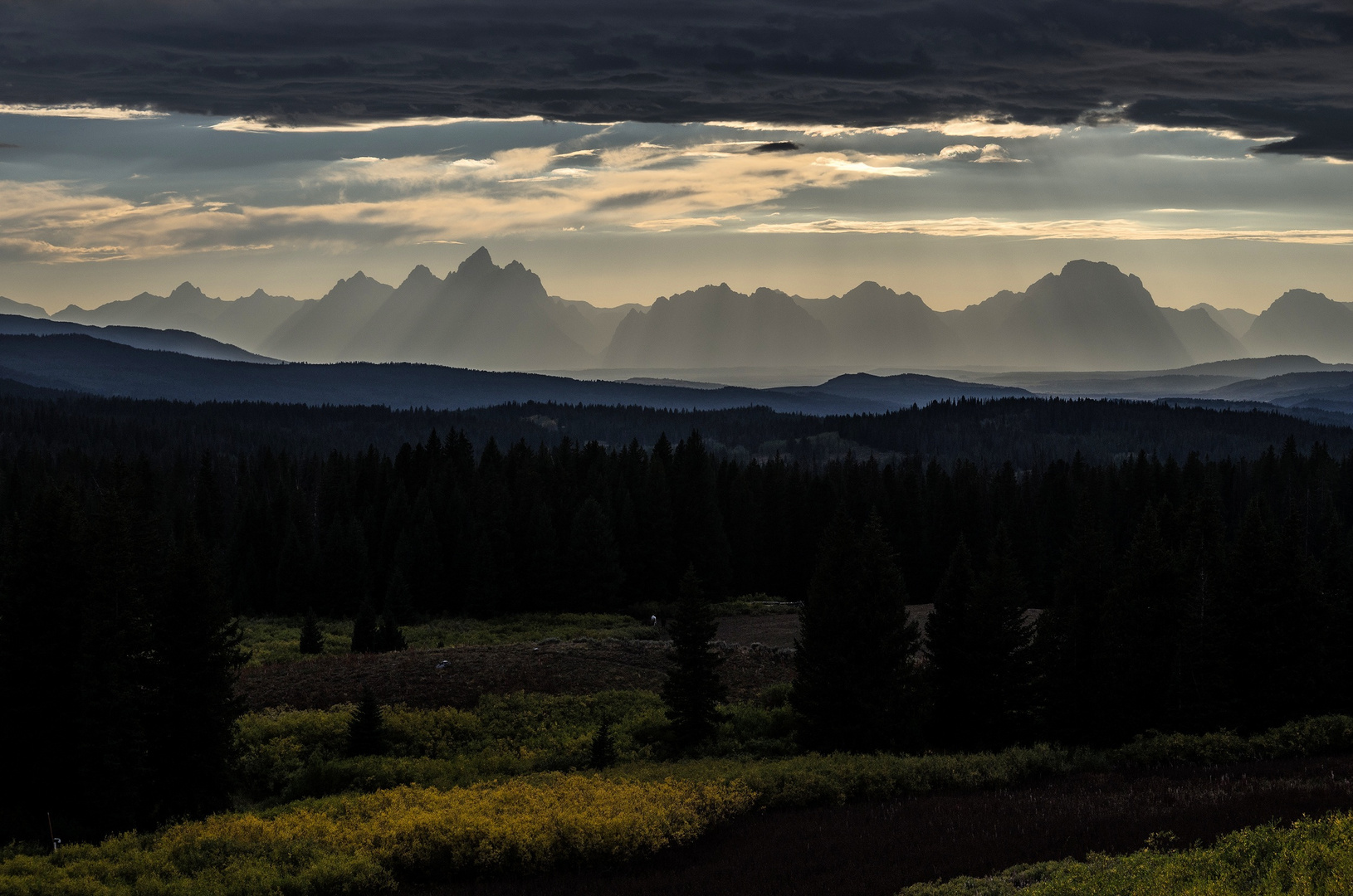 Teton National Forest - Teton County - Wyoming