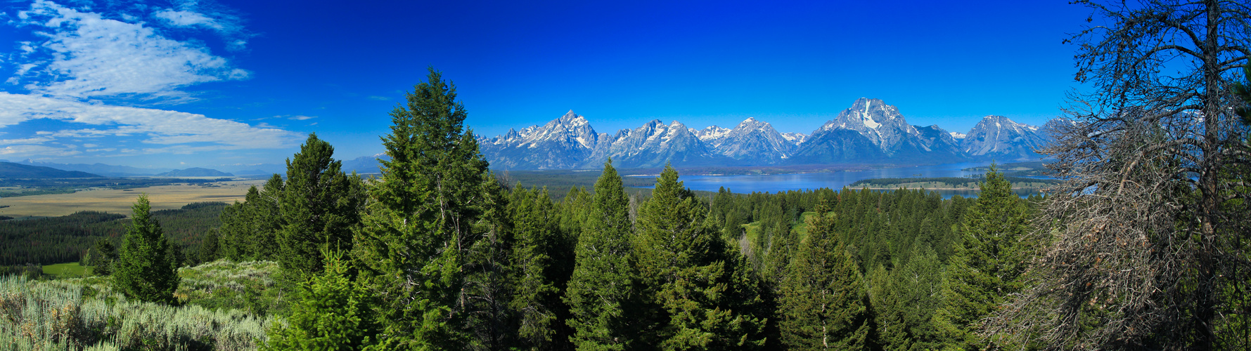 Teton National Park Panorama