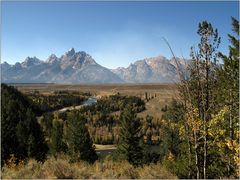 Teton Range und Snake River