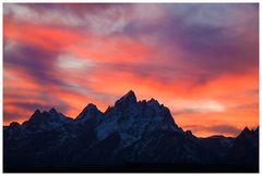 Teton`s Sundown, oder...