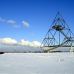 Tetraeder im Schnee