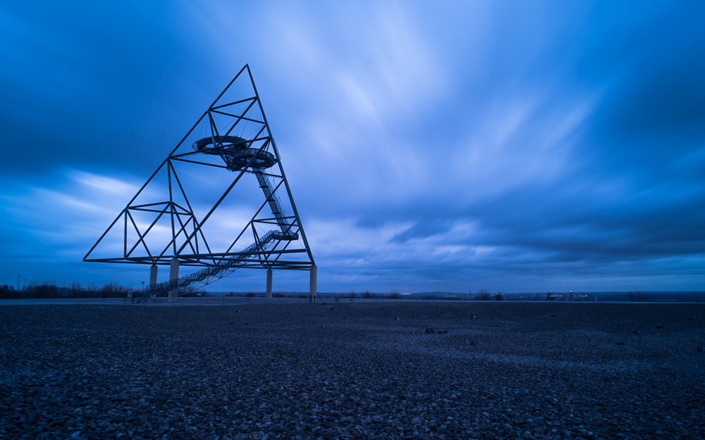 Tetraeder im Wind