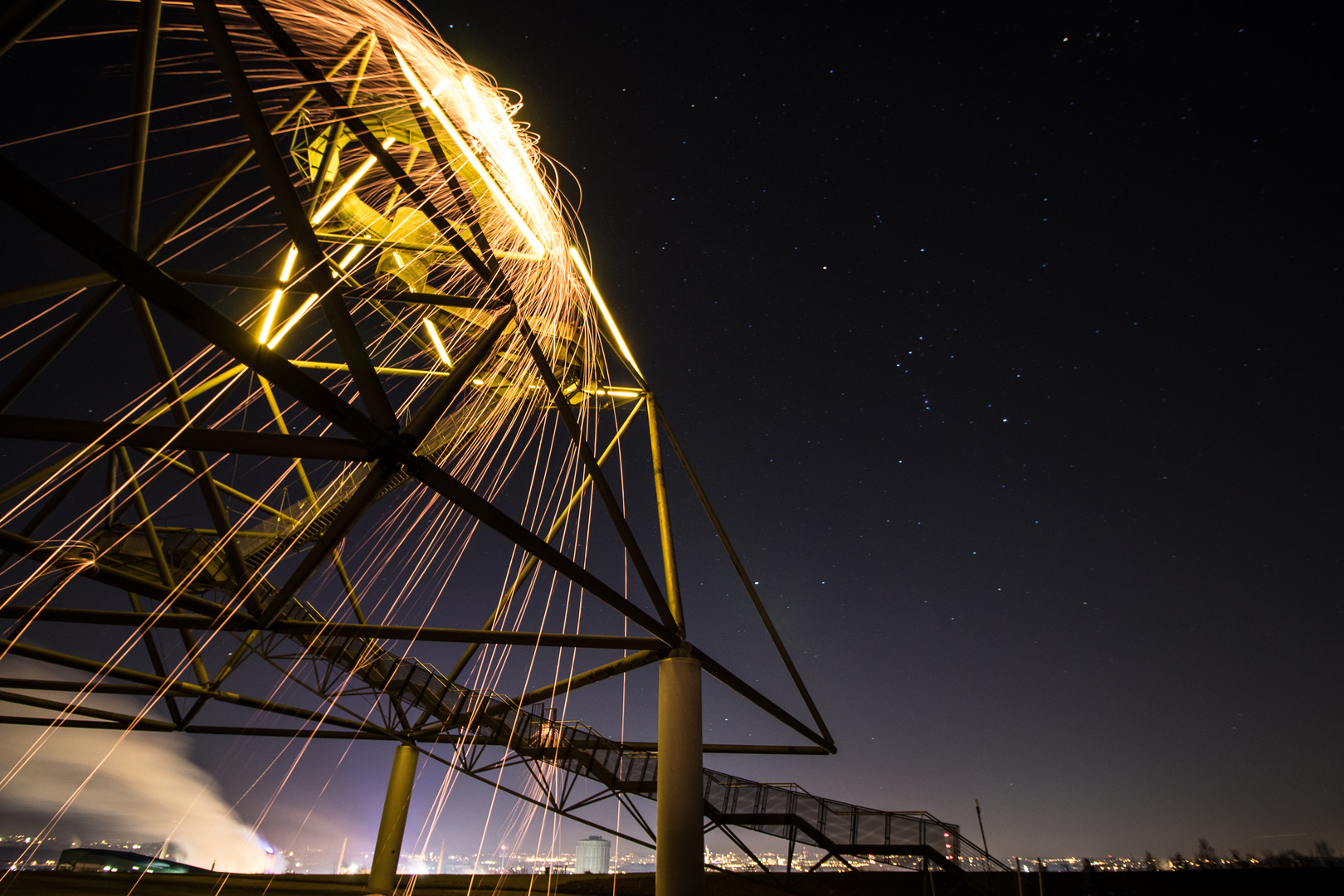 Tetraeder im Winter