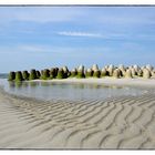 Tetrapoden am Strand von Sylt