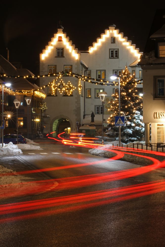 Tettnang bei Nacht