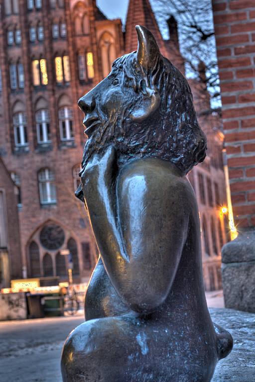 Teufel vor der Marienkirche