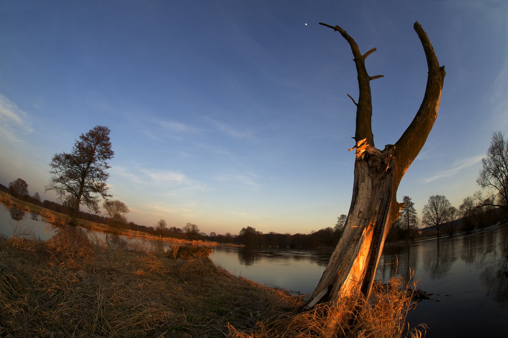 Teufelfshörner im Abendlicht