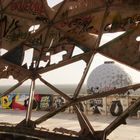 Teufelsberg - Blick auf Radarkugel