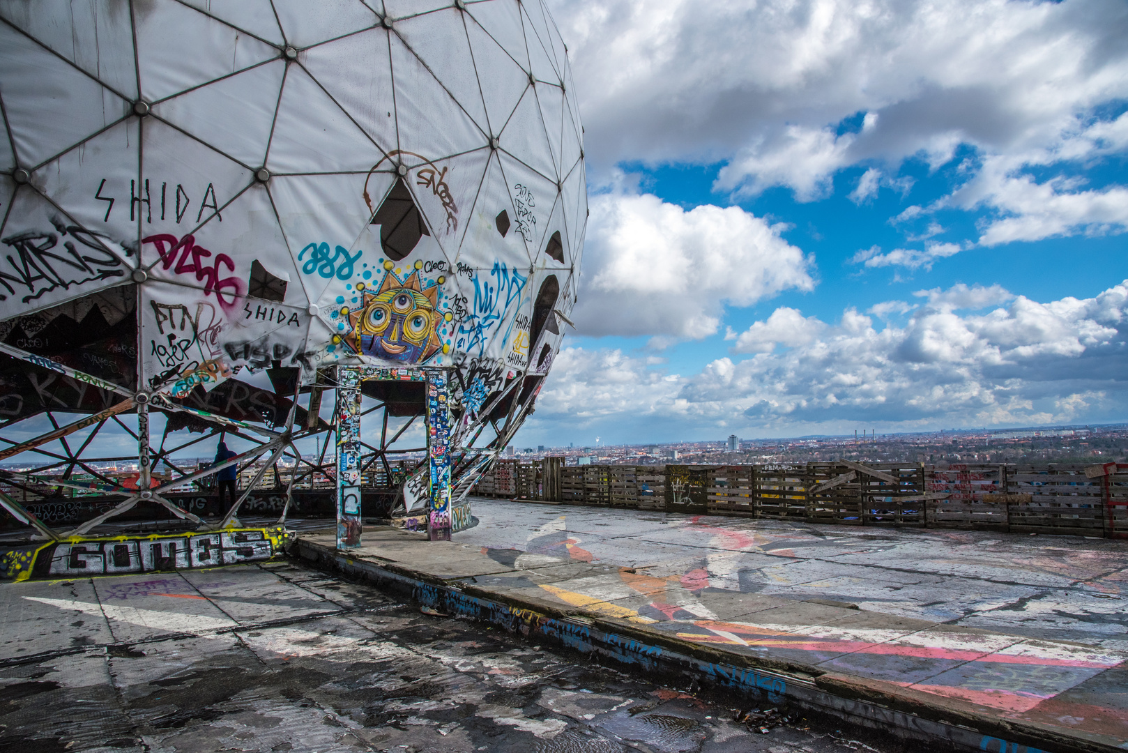 Teufelsberg - Blick über Berlin