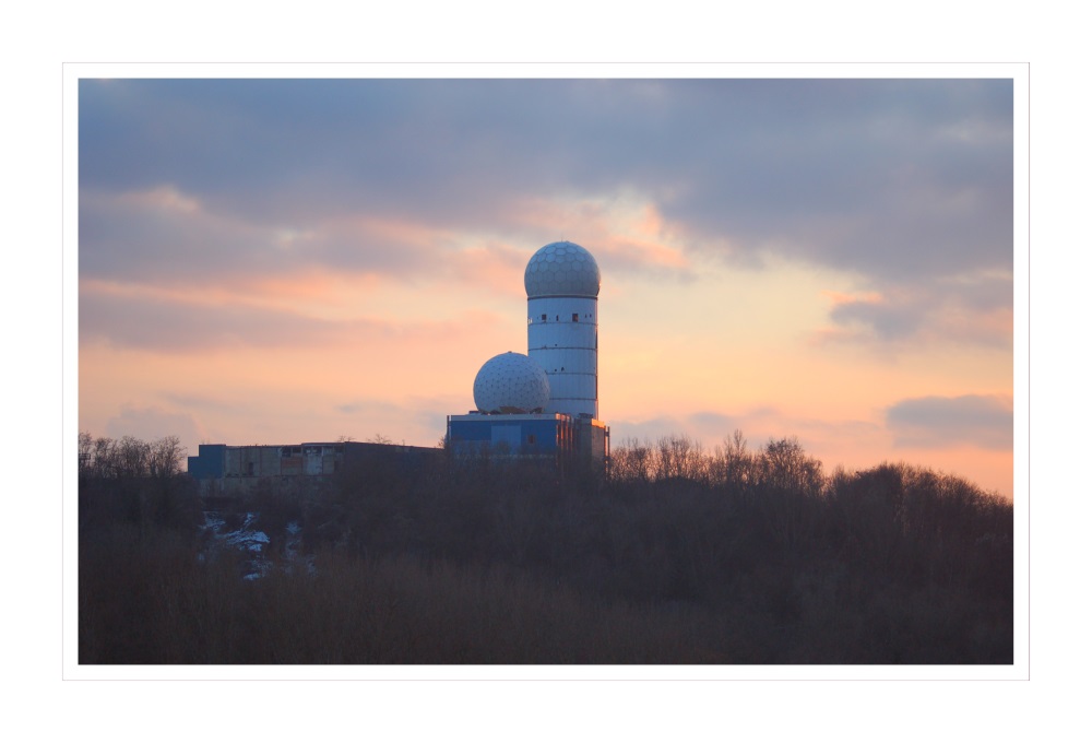 Teufelsberg gebaut aus Trümmers