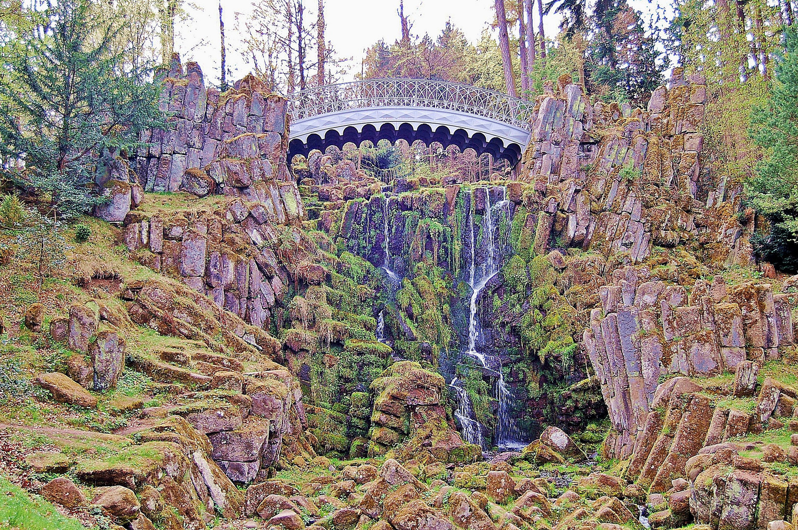 Teufelsbrücke Foto & Bild landschaft, wasserfälle, bach, fluss & see