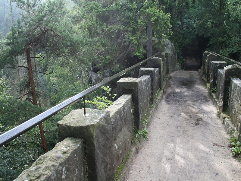 Teufelsbrücke am Hockstein 2011