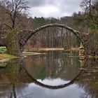 Teufelsbrücke am Rakotzsee