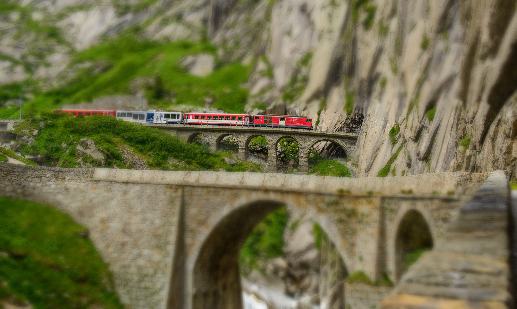 Teufelsbrücke bei Andermatt