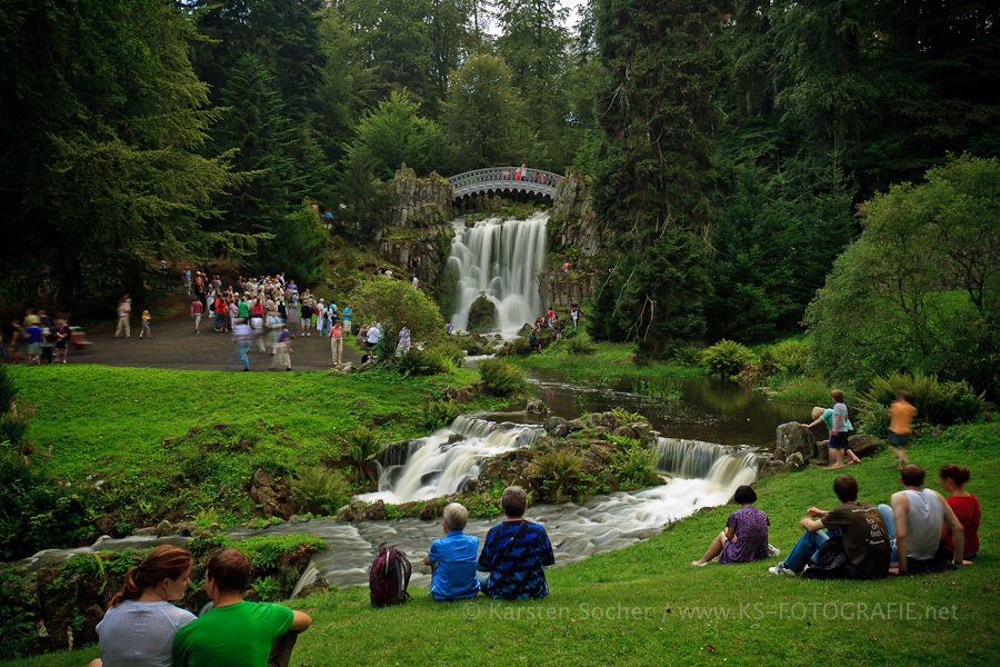 Teufelsbrücke im Bergpark Kassel / Weltkulturerbe