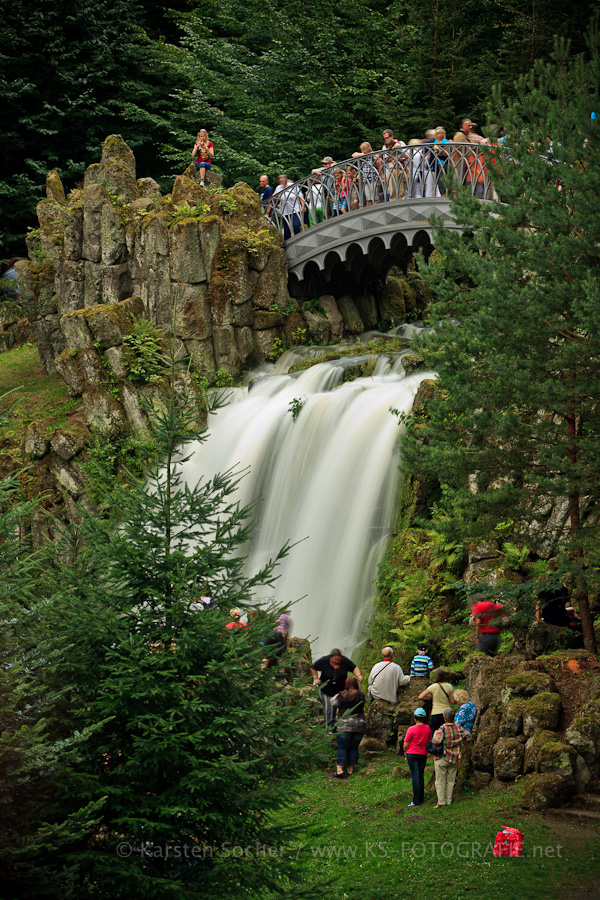 Teufelsbrücke im Bergpark Kassel / Weltkulturerbe