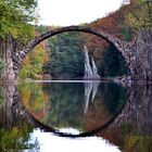 Teufelsbrücke im Rakotzsee