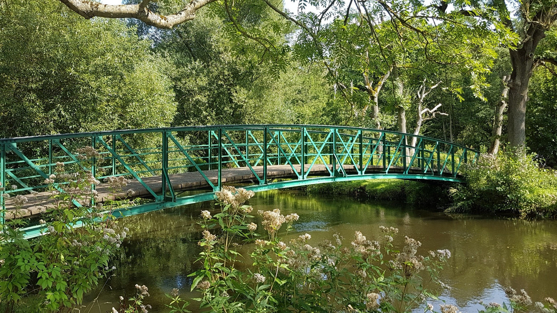 Teufelsbrücke über die Ilmenau