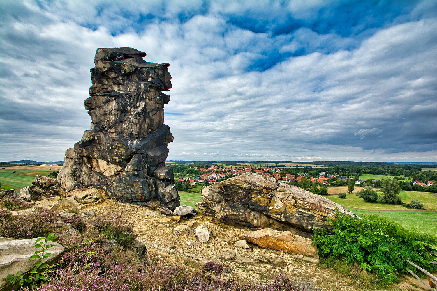 Teufelsmauer bei Weddersleben