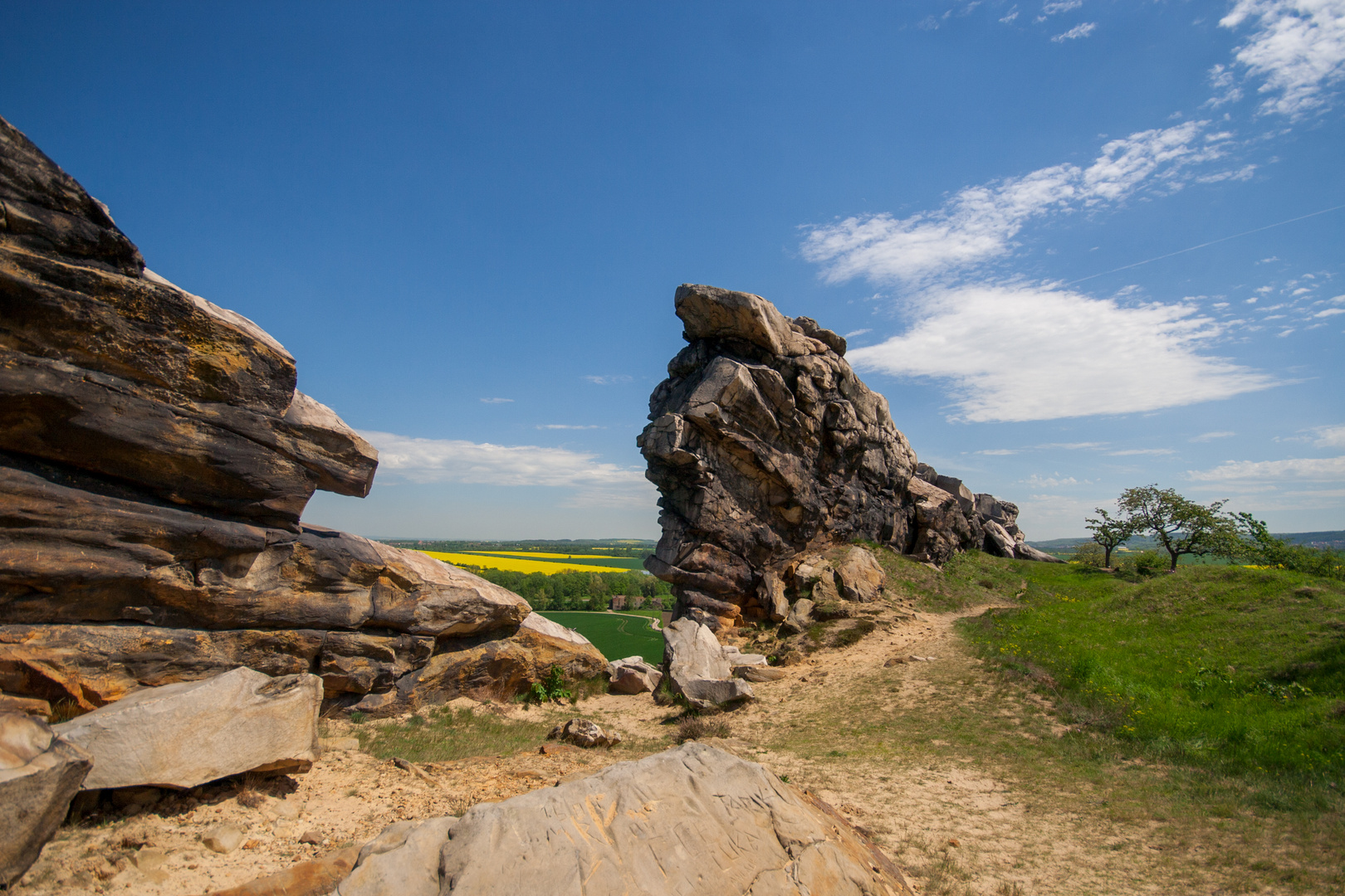 Teufelsmauer Der Königsstein Foto & Bild world, frühling, natur