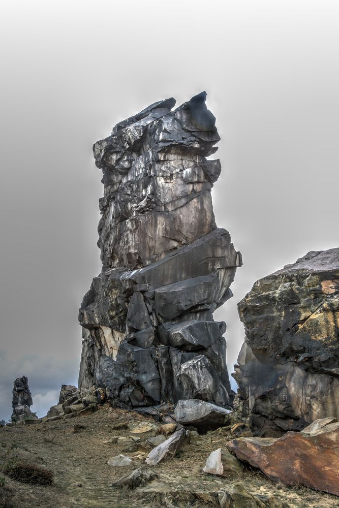 Teufelsmauer - der Königsstein - solo